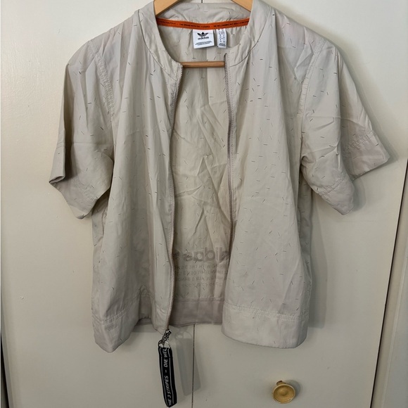 Adidas Minimalist Collection, Unique Beige Zip-Up Jacket - Picture 4 of 7